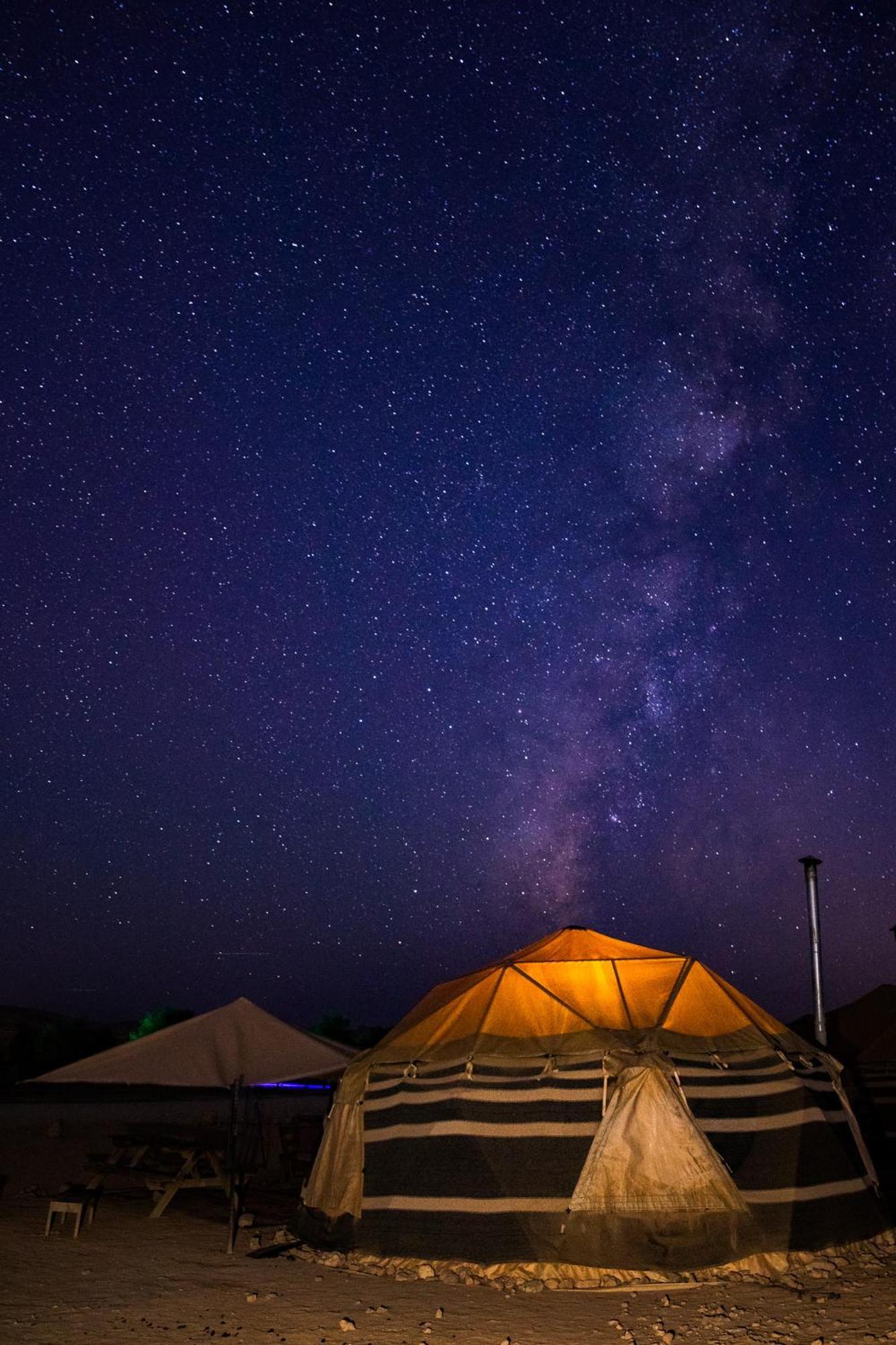 ホテル Skyline Eco-Camp ミツペ・ラモン エクステリア 写真
