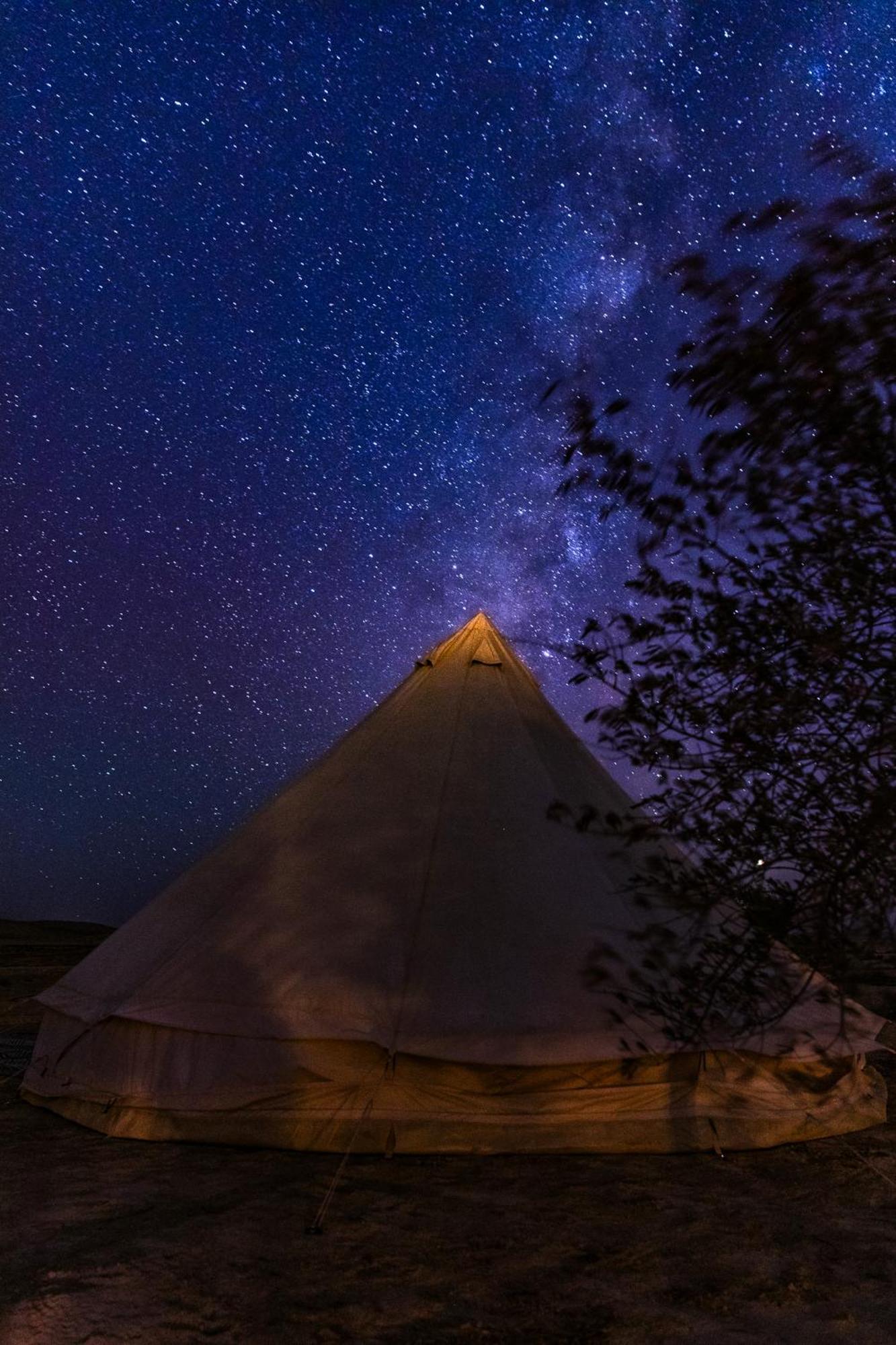 ホテル Skyline Eco-Camp ミツペ・ラモン エクステリア 写真